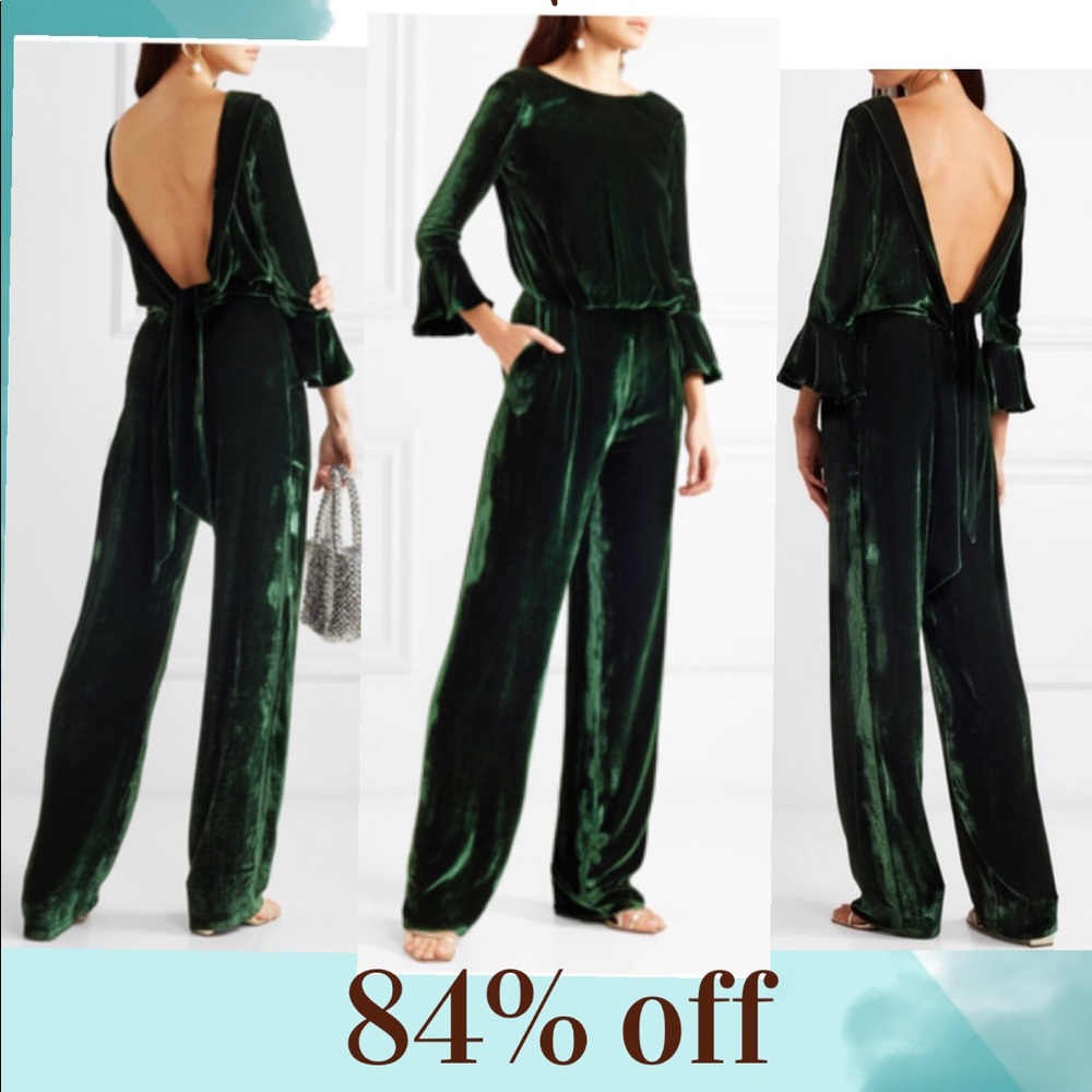 Medium- Green Seren London Jumpsuit, New w/tags